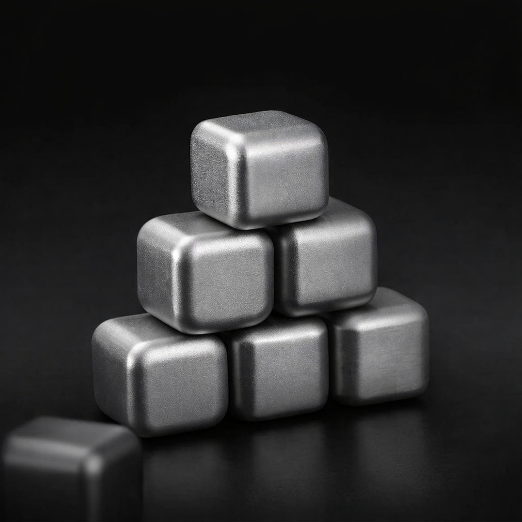 Titan Haus™ Pure Titanium Ice Cubes