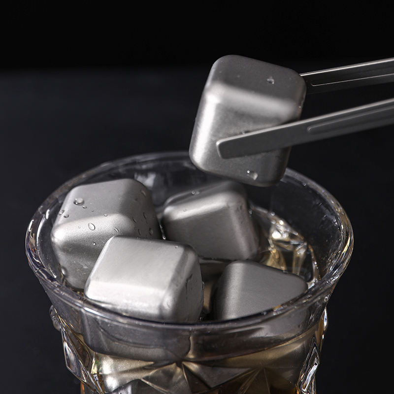 Titan Haus™ Pure Titanium Ice Cubes